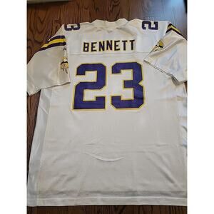 Reebok Michael Bennett Minnesota Vikings Football Jersey Mens XL Vintage Adult
